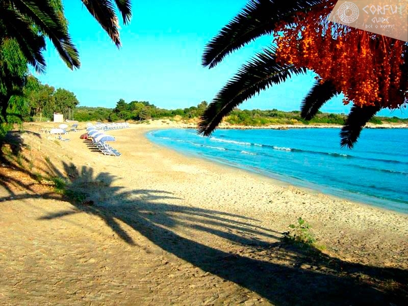 Альмирос пляж Корфу